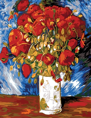 SEG # 981.164 Coquelicots de Van Gogh